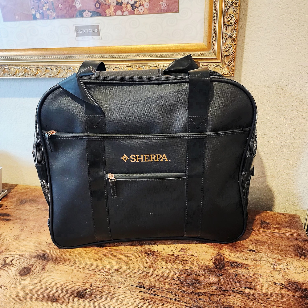 Sherpa Black Pet Travel Carrier